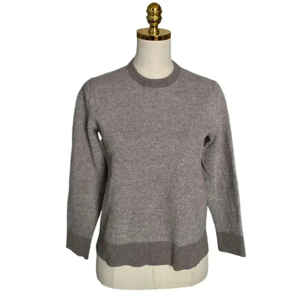 BANANA REPUBLIC ITALIAN MERINO YARN BY BARUFFA CREW NECK SWEATER SIZE L - Picture 1 of 6